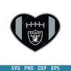 Heart Las Vegas Raides Logo Svg, Las Vegas Raiders Svg, NFL Svg, Png Dxf Eps Digital File.jpeg