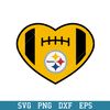 Heart Pittsburgh Steelers Logo Svg, Pittsburgh Steelers Svg, NFl Svg, Png Dxf Eps Digital File.jpeg