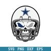 Skull Helmet Dallas Cowboys Svg, Dallas Cowboys Svg, NFL Svg, Png Dxf Eps Digital File.jpeg