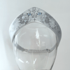 Modern tiara . Silver nimbus headband made of eco-leather with hand-painted (10).jpg