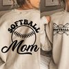 Softball Mom Svg, Softball Mom Shirt Svg, Softball Mom Iron On Png, Love Softball Cricut Cricut Cut Files, Silhouette - 1.jpg