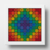 geometric cross stitch pattern sampler squares