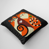 cat cross stitch pattern cushion