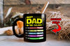 Personalized Best Dad In The Galaxy Mug Father's Day Gift  Names Lightsabers Mug  Star Wars Mug  Gift from Son & Daughter - 1.jpg