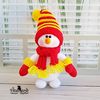 crochet toy Christmas Cute Snowman.png