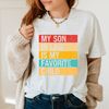 Vintage My Son In Law Is My Favorite Child T-Shirt, Mother In Law Sweatshirt, Mom Life Hoodie, Father In Law LongSleeve Mothers Day Gift - 3.jpg