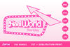 Real World This Way Barbi SVG, PNG clipart, Digital Download, perfect for Cricut + Sublimation Cricut Cut File Dxf Eps Jpg - 1.jpg