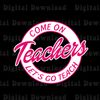 Barbie Teacher Png, Come On Teacher Png, Pink Teacher Png - 1.jpg