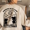 Sunshine On My Mind SVG PNG Sublimation - Retro Vacation Shirt Png, Groovy Summer Design - Beach Motivational svg, Positive Summer DTF Dtg - 2.jpg