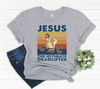 Jesus the ultimate Deadlifter shirt, Religious Faith Gym Tshirt, funny jesus shirt, funny Christian, gym shirt, powerlifting shirt, disney - 1.jpg