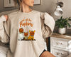 Pet all the pupkins, dog sweatshirt, ghost dog shirt, ghost sweatshirt, halloween sweatshirt, dog lover gift, pumpkin dog shirt, fall shirt, - 1.jpg