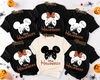Personalized Mickey Minnie Halloween Shirt, Family Halloween Party Shirts, Disney Castle Halloween Shirt, Disneyland & Disneyworld Halloween - 1.jpg