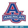 American Eagles Logo Svg, American Eagles Svg, NCAA Svg, Png Dxf Eps Digital File.jpeg