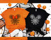 Mickey Minnie Spider Web Heads Shirt, Disney Halloween Shirts, Disney Halloween Party Shirt, Disney Spider Web Shirt, Mickey Spider Web Tee - 1.jpg
