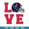 Love Houston Texans Svg, Houston Texans Svg, NFL Svg, Sport Svg, Png Dxf Eps Digital File .jpeg
