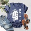 Custom Volleyball Shirts, Player Number and Name Shirt, Team Spirit Shirt, Personalized Volleyball Shirt, Unisex Fit, Volleyball Mom Shirt - 3.jpg