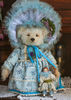 5 Handmade Artist-Collectible Teddy Bear-OOAK-Vintage-Victorian Style-Stuffed-Antique-bears animal-toys bear-plushinnes toy-decor baby-shower toys.jpg