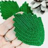 Crochet pattern leaf maple, oak, clover Autumn leaves crochet instructions motifs for Irish Lace Digital file PDF
