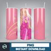 Barbie Tumbler, Barbie Tumbler PNG, Barbie Sublimation Wraps, Digital Download (13).jpg