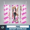 Barbie Tumbler, Barbie Tumbler PNG, Barbie Sublimation Wraps, Digital Download (42).jpg