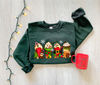 Christmas Coffee Sweatshirt, Christmas Sweatshirt, Christmas Shirt, Coffee Lover Gift Worker Winter Christmas Snowman Latte Coffee Lover - 3.jpg