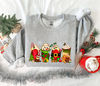 Christmas Coffee Sweatshirt, Christmas Sweatshirt, Christmas Shirt, Coffee Lover Gift Worker Winter Christmas Snowman Latte Coffee Lover - 4.jpg
