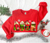 Christmas Coffee Sweatshirt, Christmas Sweatshirt, Christmas Shirt, Coffee Lover Gift Worker Winter Christmas Snowman Latte Coffee Lover - 5.jpg