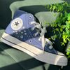 Embroidered Converse Chuck Taylors 1970s Custom Converse White Chrysanthemum Bouquet And Bees Embroidered Logo Chrysanthemum Garden - 7.jpg