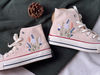 Embroidered Converse Chuck Taylors 1970sCustom Converse Multicolored Flower Clusters Embroidered Converse High Tops,Chrysanthemum,Lavender - 3.jpg