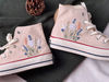 Embroidered Converse Chuck Taylors 1970sCustom Converse Multicolored Flower Clusters Embroidered Converse High Tops,Chrysanthemum,Lavender - 6.jpg