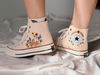 Embroidered Converse High TopsCustom Converse PetFloral ConverseEmbroidered ConverseGarden Of Sunflowers And Daisies And LizardsGifts - 2.jpg