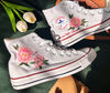 Embroidered ConverseConverse High Tops Custom PeonyPink Flower ConverseCustom Logo FlowersEmbroidered Sneakers - 3.jpg