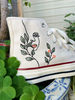 Embroidered ConverseCustom Converse Flowers,Leaves FacesEmbroidered Sneakers LeavesConverse Embroidery Chuck Taylor 1970sGift For Mom - 4.jpg