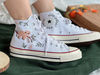 Embroidered ConverseCustom Converse PetEmbroidered Orangutan On A Tree BranchEmbroidered Converse Chuck Taylor 1970sGift For Her - 1.jpg