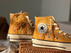 Embroidered ConverseFloral ConverseCustom Converse Colorful Bees And Flower GardenCustom Logo Converse Chuck Taylors 1970sGift For Her - 5.jpg