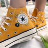 Embroidered ConverseFlower ConverseEmbroidered Flower And LeavesConverse High Tops Chuck Taylor 1970s - 6.jpg