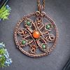 Mandala copper pendant.JPG