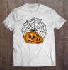 Halloween Pumpkins And Spider Net Art Classic.jpg