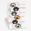counted cross stitch bookmark pattern cat paws