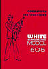 WHITE sewing machine model 505 OPERATORS INSTRUCTIONS.png