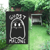 Ghost Malone Halloween Garden Flag.png