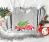 Christmas Red Truck Sweatshirt, Christmas Sweatshirt, Merry Christmas Truck Hoodie , Funny Christmas Sweat,Christmas Gift, Christmas Gift - 3.jpg