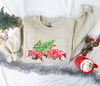 Christmas Red Truck Sweatshirt, Christmas Sweatshirt, Merry Christmas Truck Hoodie , Funny Christmas Sweat,Christmas Gift, Christmas Gift - 4.jpg
