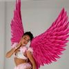 Angel Wings pink, Cosplay Wings, movable wings, wearable wings.jpg