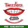 Twizzlers - Vibrant PNG Sublimation Design - Sweeten Your Creations with Deliciously Bold Patterns