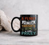 A Penny For Your Thoughts Seems A Little Pricey Mug, Coffee Mug, Funny Cup, Gift Mug - 3.jpg