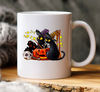 Black Cat Halloween Mug, Funny Halloween Mug, Cat Mug, Pumpkin Mug, Halloween Mug, Halloween Coffee Mug, Coffee Mug - 1.jpg