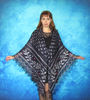 Big embroidered Orenburg Russian shawl, Hand knit cover up, Wool wrap, Handmade stole, Kerchief, Wedding shawl, Warm bridal cape, Big scarf, Gift for a girlfrie