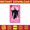 Horror Dolls PNG Pack, Horror Characters PNG, Horror Characters, Pink doll PNG, Horror Characters Sublimation, Horror Png (4).jpg