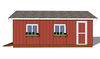 12x24 Storage Shed Plans - front view.jpg